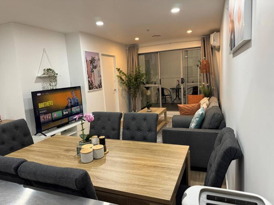 Stunning 3 Bd - 2 Bth City Apt - Pool & Carpark Auckland Exterior foto